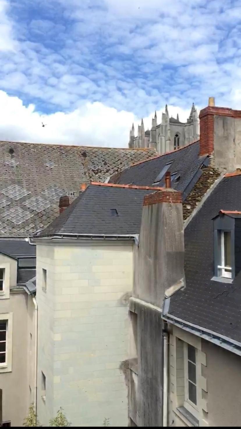 Superbe Studio Avec Terrasse - Cathedrale Nantes Exterior photo